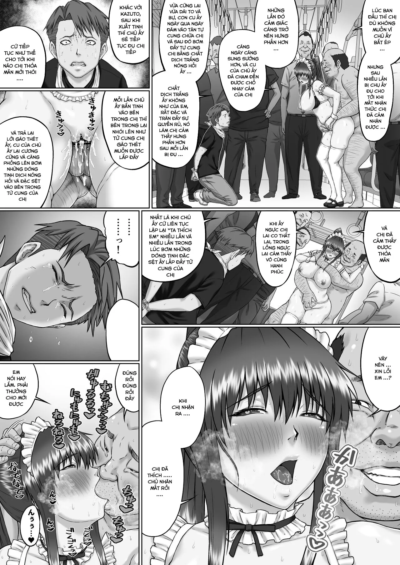 HentaiVN.net - Ảnh 37 - Nakadashi Oji-San Ni Nerawareta Mesu Wa Nigeru Koto Ga Dekinai ~Senaga Saki Hen [A Woman Can't Get Away After Being Targeted By This Horny Old Man ~Senaga Saki Edition] - Chap 4