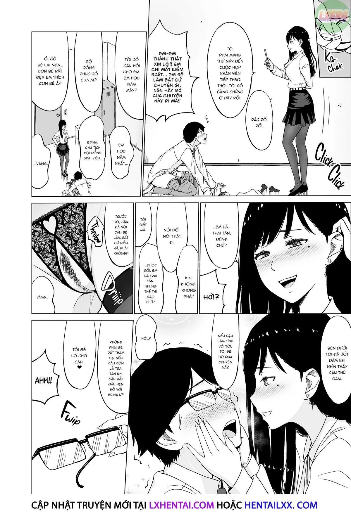 HentaiVN.net - Ảnh 20 - Học viện khiêu dâm - Chap 2