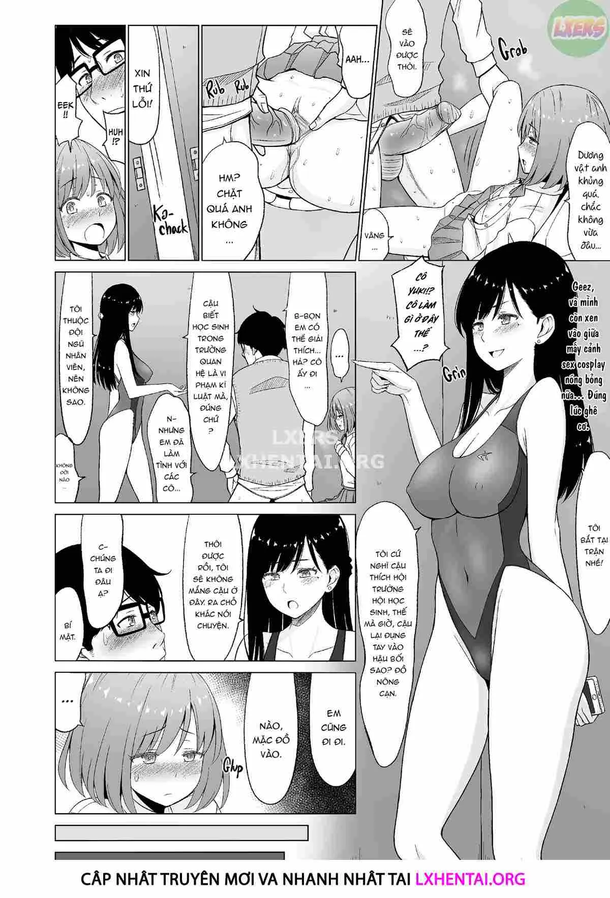HentaiVN.net - Ảnh 22 - Học viện khiêu dâm - Chap 3
