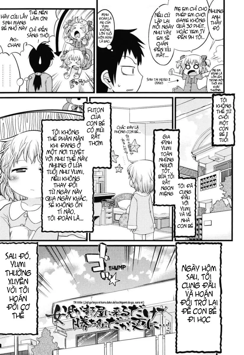 HentaiVN.net - Ảnh 3 - Joji ga Heya ni Kuru dake de Kachigumi da ga, Sara ni - Oneshot