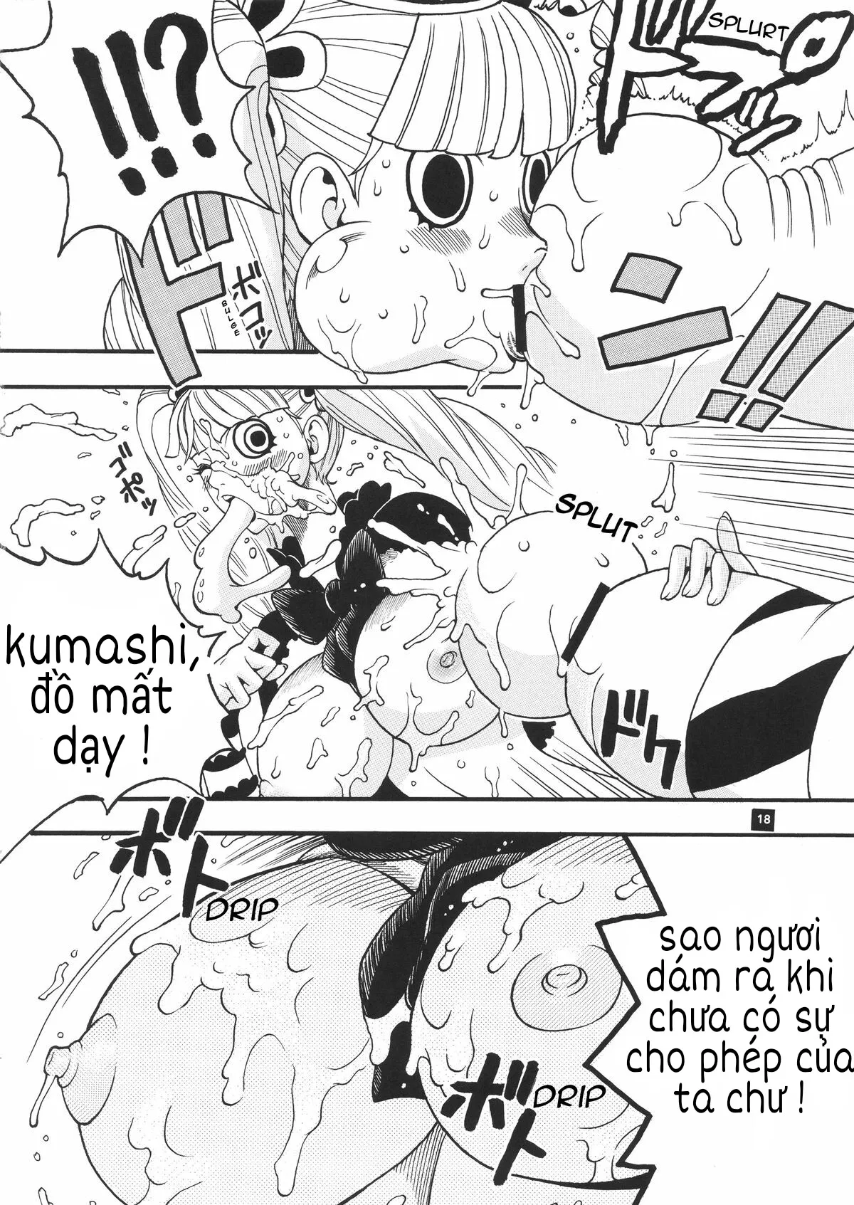 HentaiVN.net - Ảnh 5 - GHOST PRINCESS - Perona vs Kumashi (One Piece) [Perona thích chơi lỗ hậu] - Oneshot