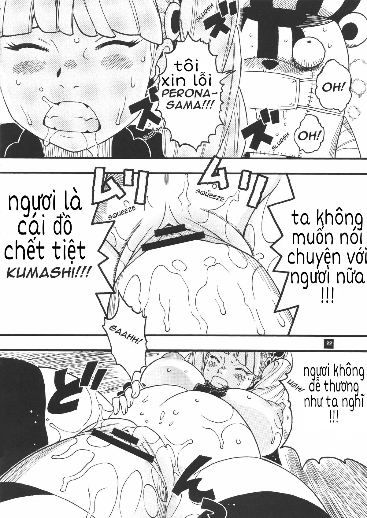 HentaiVN.net - Ảnh 9 - GHOST PRINCESS - Perona vs Kumashi (One Piece) [Perona thích chơi lỗ hậu] - Oneshot