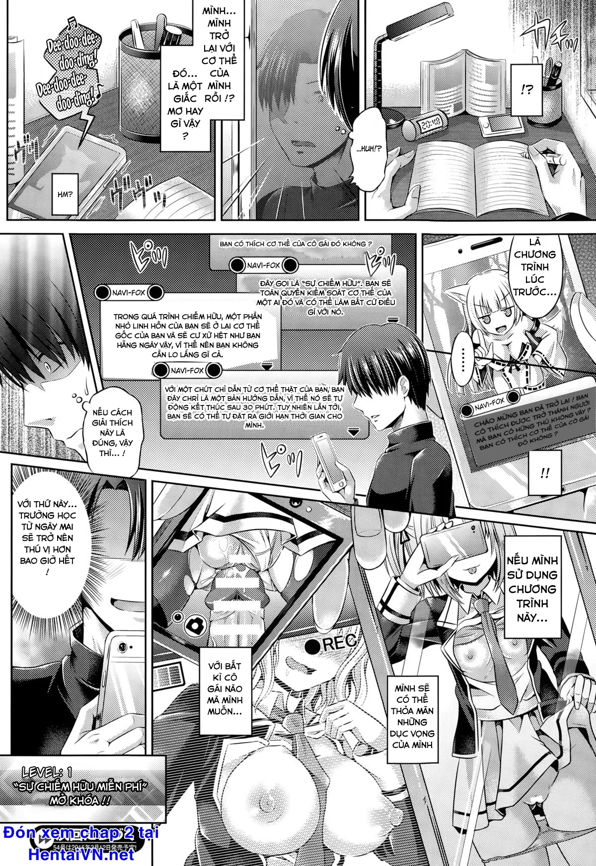 HentaiVN.net - Ảnh 18 - Tamashii- INSERT LEVEL - Chap 1: Tutorial