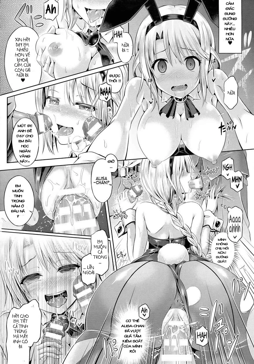 HentaiVN.net - Ảnh 16 - Tamashii- INSERT LEVEL - Chap 3: Houkago Nyotai Tour