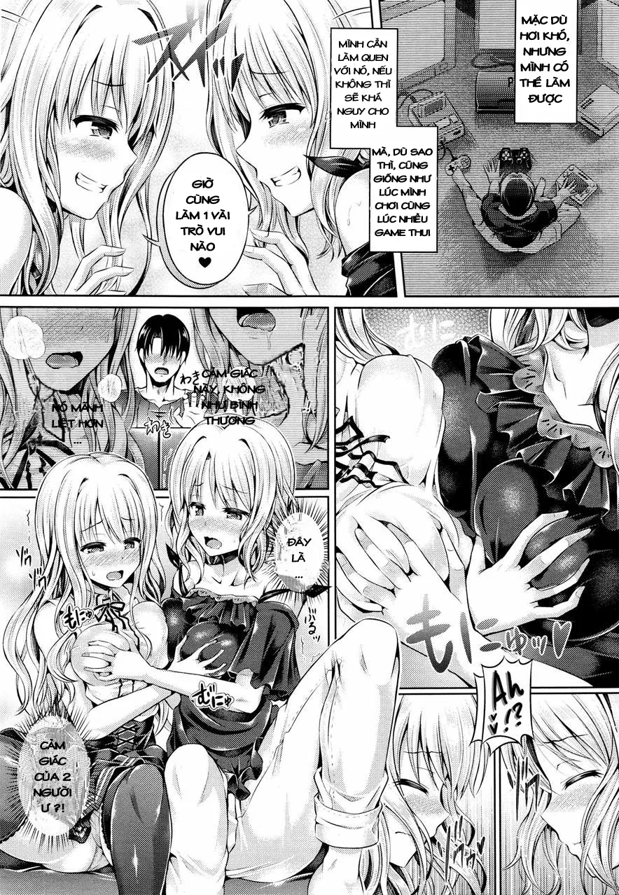 HentaiVN.net - Ảnh 3 - Tamashii- INSERT LEVEL - Chap 4: Danjo Kousaku Ecstasy