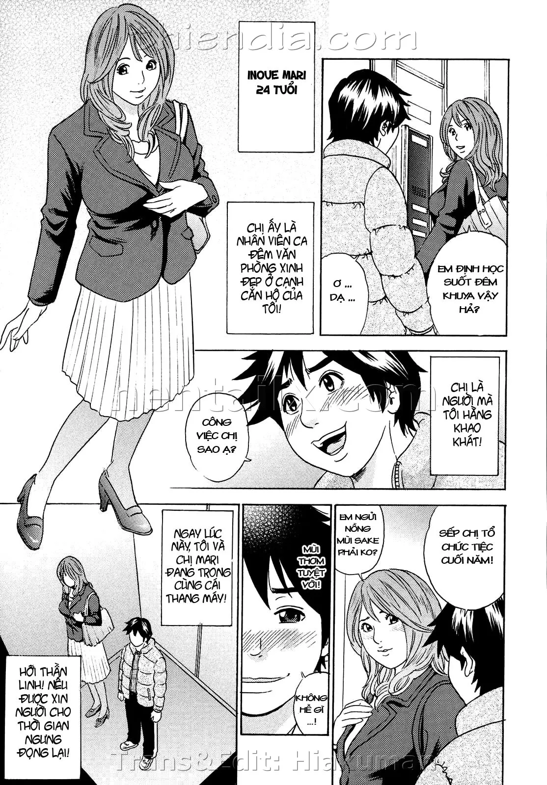HentaiVN.net - Ảnh 4 - Mama ga Iku! Boku wa Dopyu! [Mama felt ...azm! I ejaculate!] - Chap 3