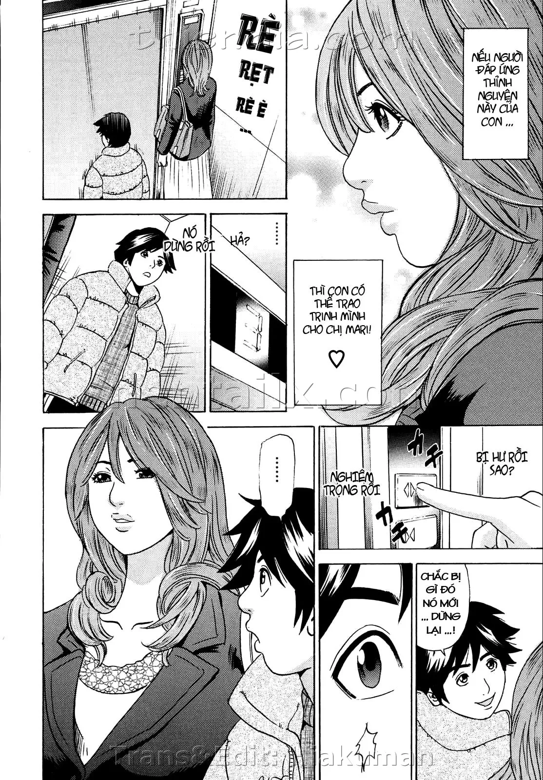 HentaiVN.net - Ảnh 5 - Mama ga Iku! Boku wa Dopyu! [Mama felt ...azm! I ejaculate!] - Chap 3