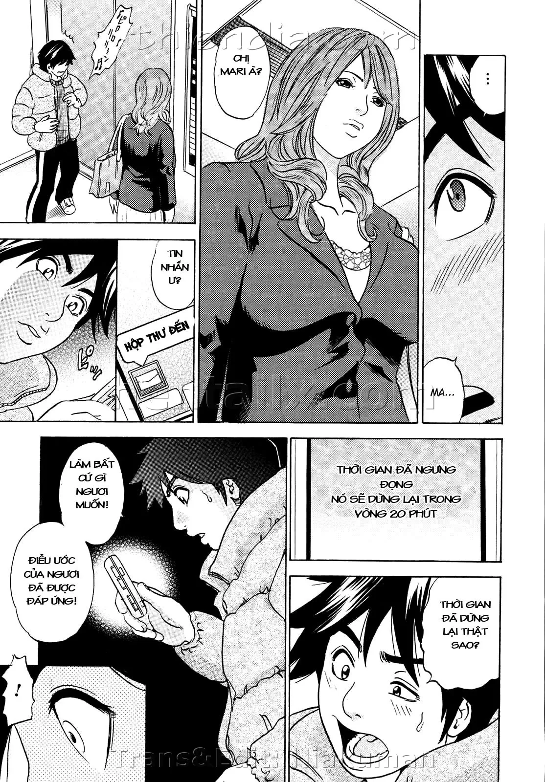 HentaiVN.net - Ảnh 6 - Mama ga Iku! Boku wa Dopyu! [Mama felt ...azm! I ejaculate!] - Chap 3