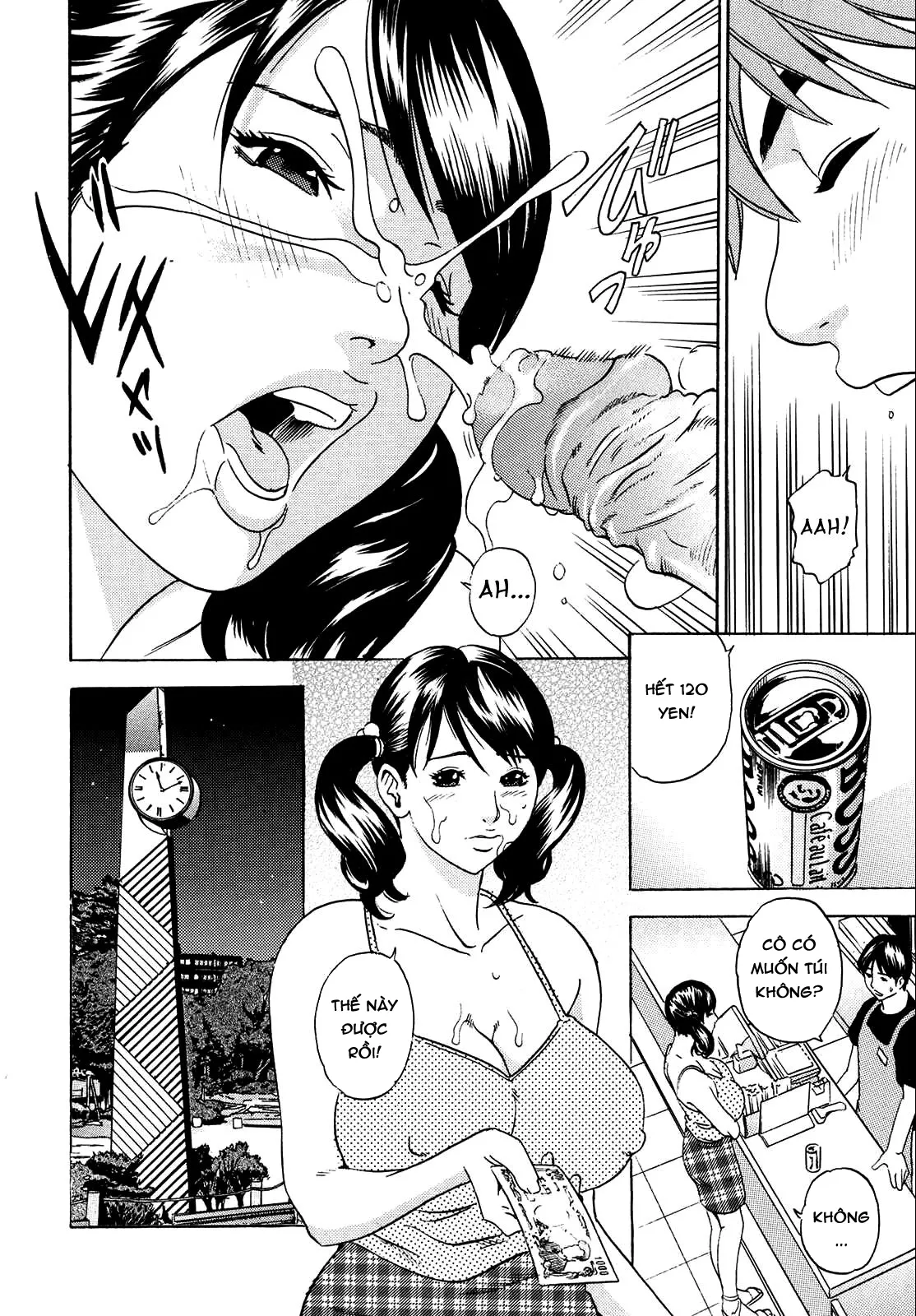 HentaiVN.net - Ảnh 8 - Mama ga Iku! Boku wa Dopyu! [Mama felt ...azm! I ejaculate!] - Chap 6
