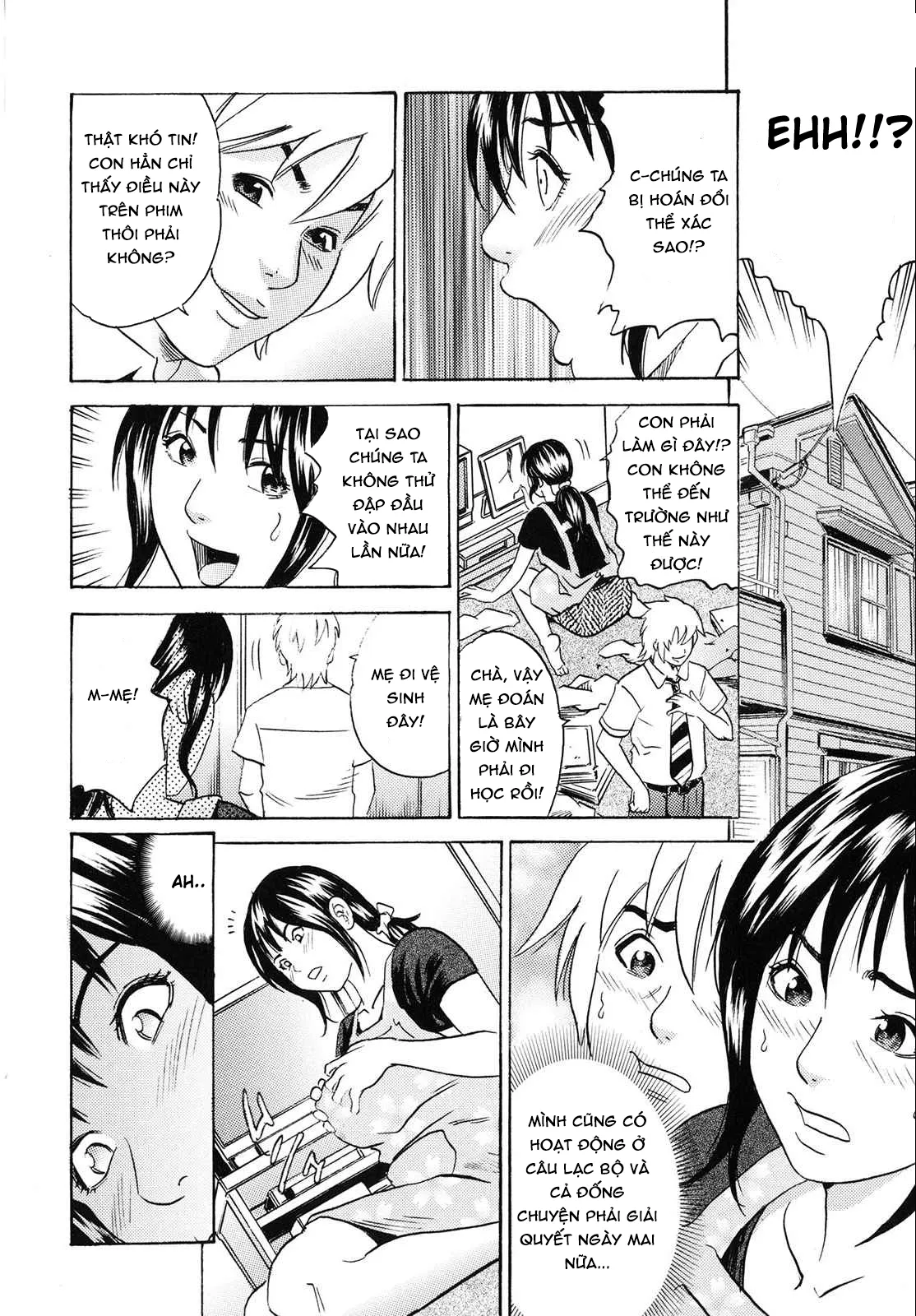 HentaiVN.net - Ảnh 4 - Mama ga Iku! Boku wa Dopyu! [Mama felt ...azm! I ejaculate!] - Chap 9 - END