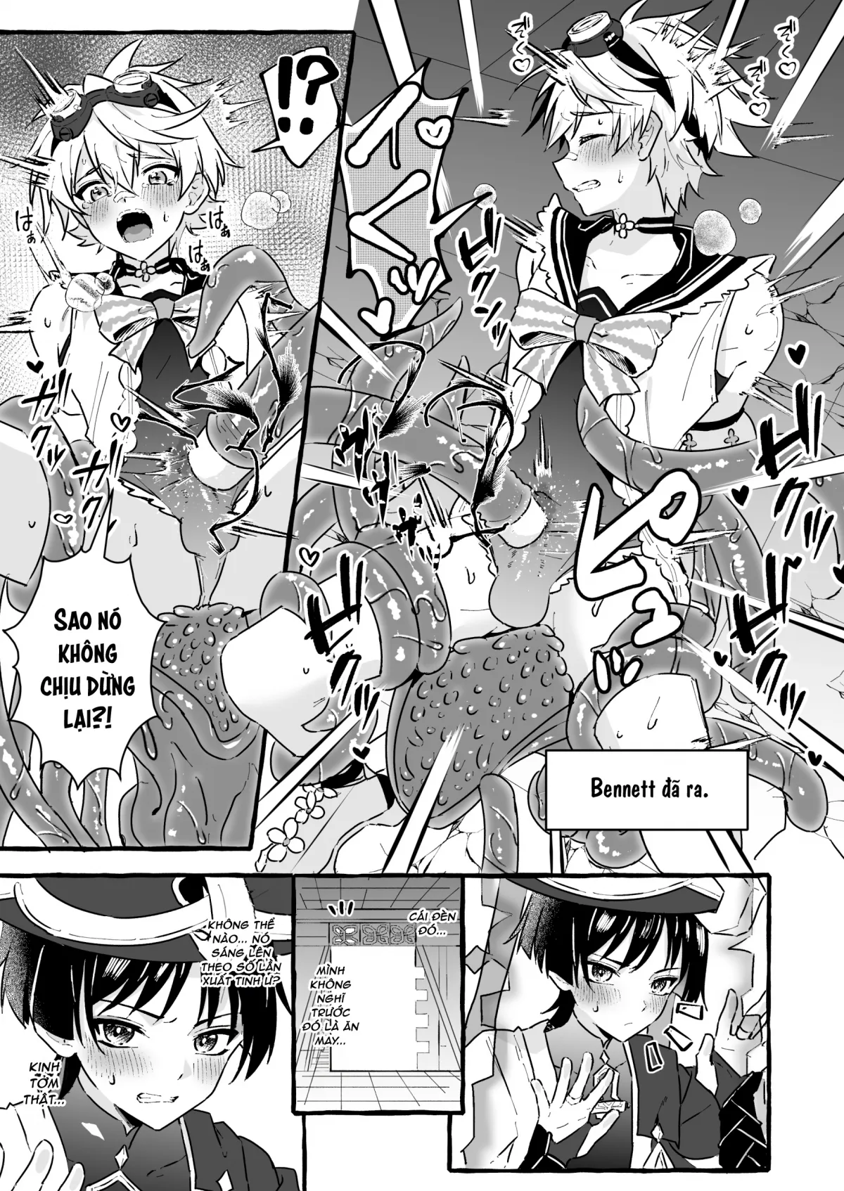 HentaiVN.net - Ảnh 22 - Làm gì có vùng đất cạm bẫy dục vọng chưa được khám phá [Ero Trap Hikyou nante Aru wakenai daro, エロトラップ秘境なんてあるわけないだろ] - Nửa đầu