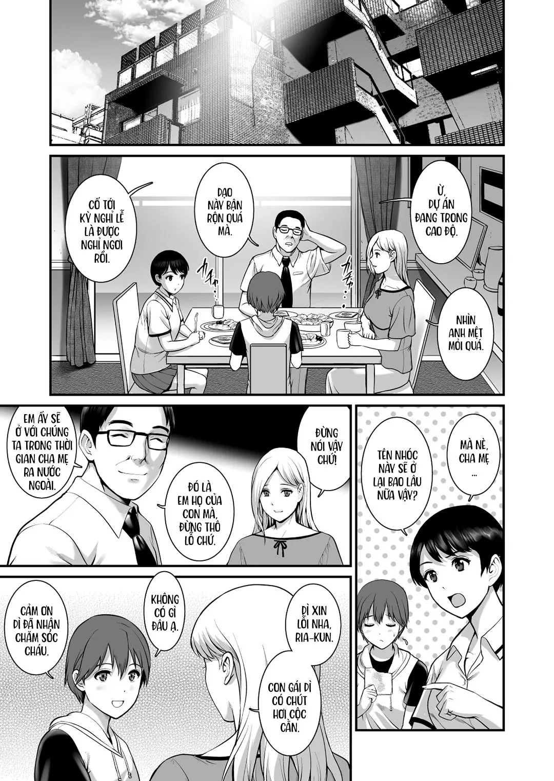 HentaiVN.net - Ảnh 3 - Shukujo Monologue - Chap 1 - Dì