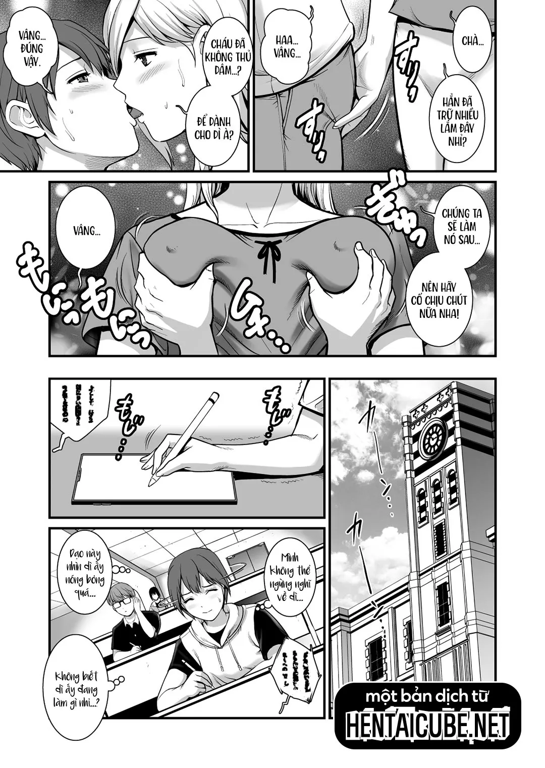HentaiVN.net - Ảnh 5 - Shukujo Monologue - Chap 1 - Dì