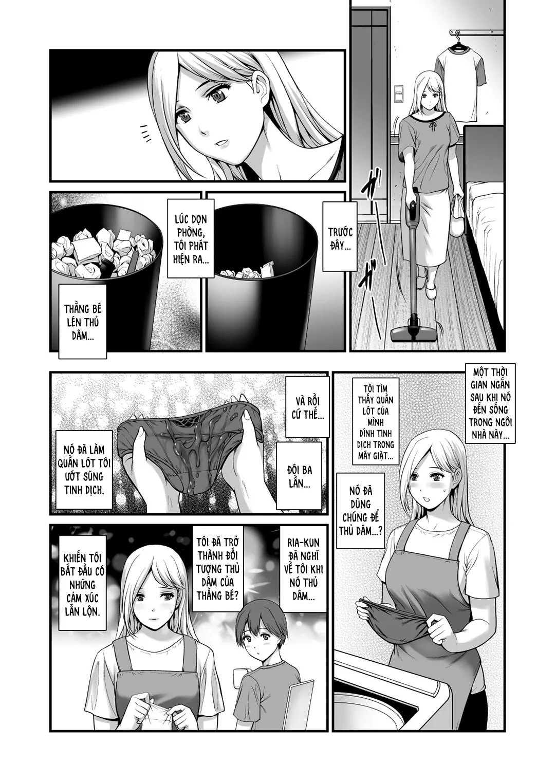 HentaiVN.net - Ảnh 6 - Shukujo Monologue - Chap 1 - Dì