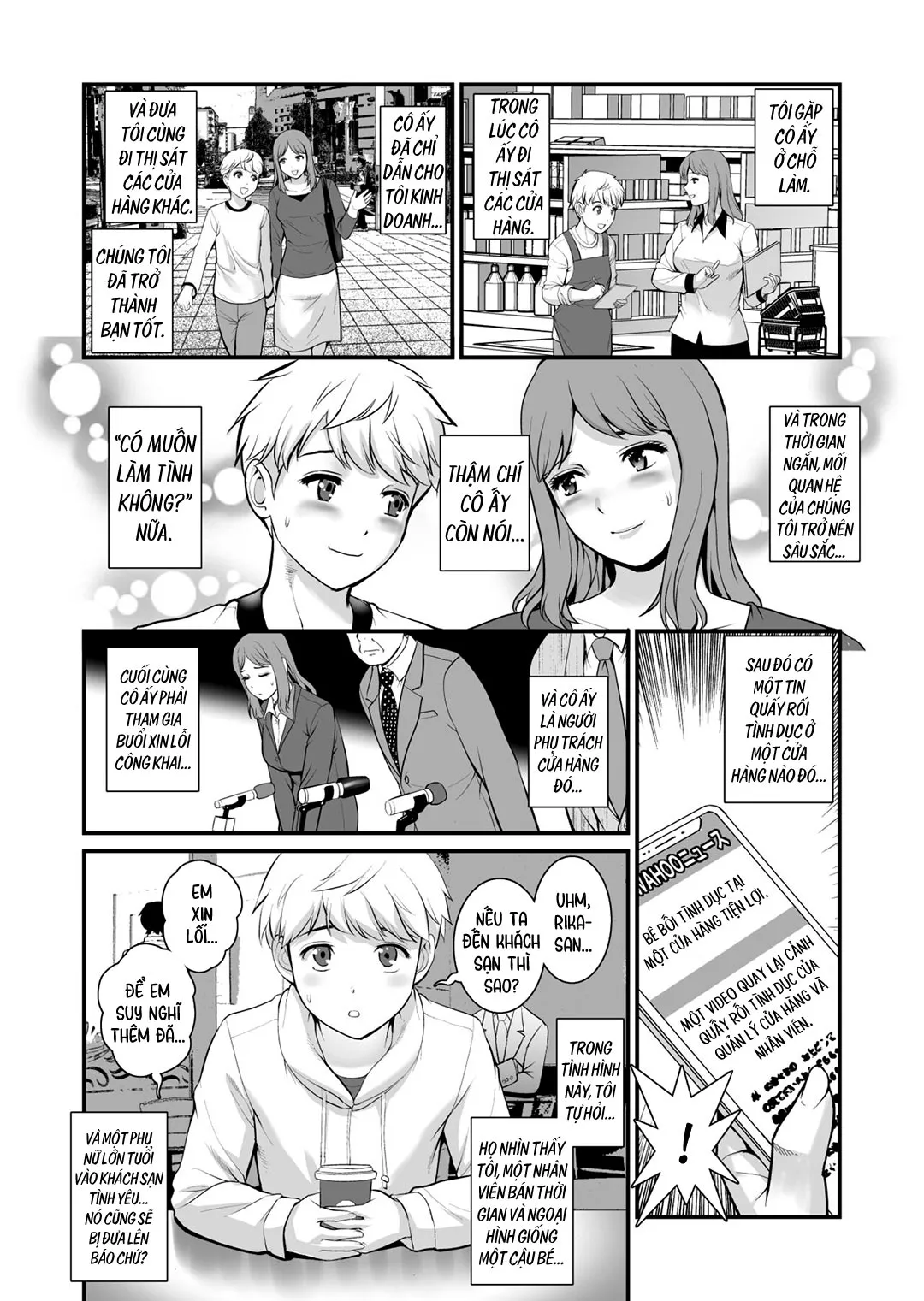 HentaiVN.net - Ảnh 5 - Shukujo Monologue - Chap 3 - Mẹ giả - END