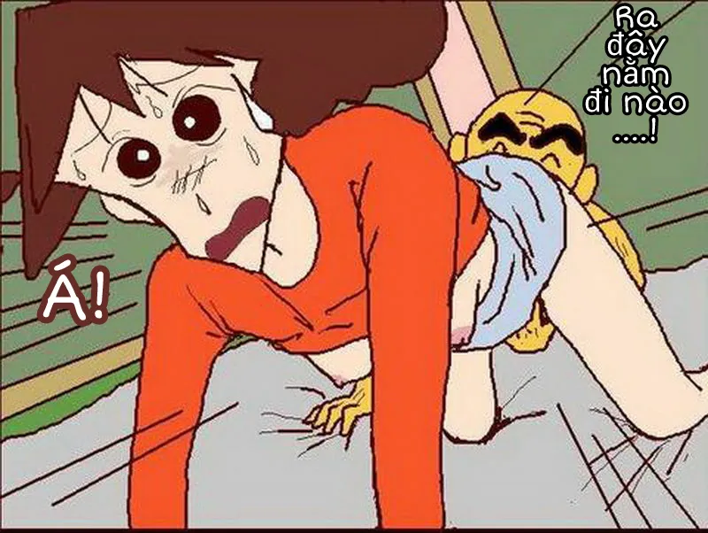 HentaiVN.net - Ảnh 13 - Shin cậu bé bút chì - Chap 3-Bố chồng
