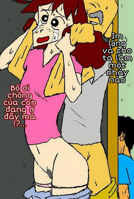 HentaiVN.net - Ảnh 17 - Shin cậu bé bút chì - Chap 3-Bố chồng