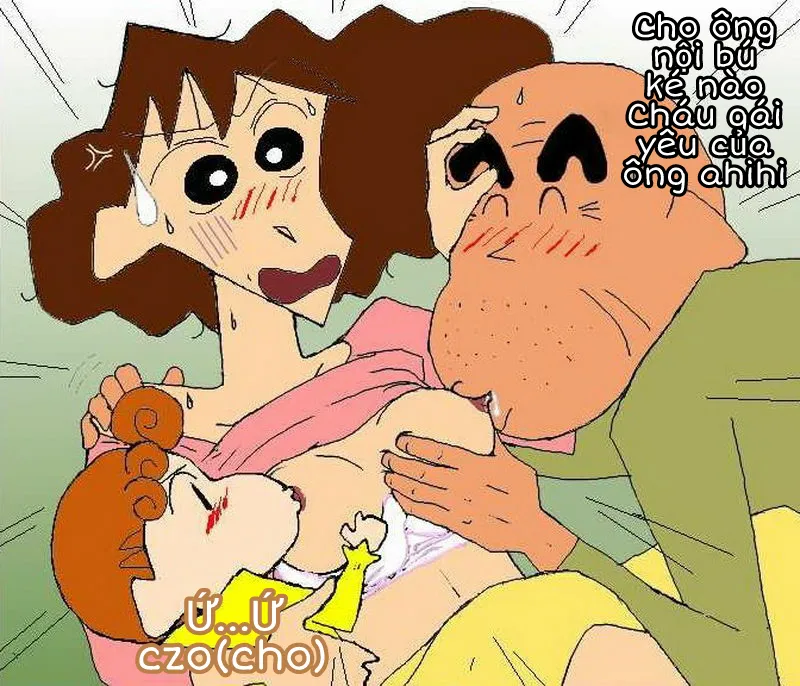 HentaiVN.net - Ảnh 19 - Shin cậu bé bút chì - Chap 3-Bố chồng
