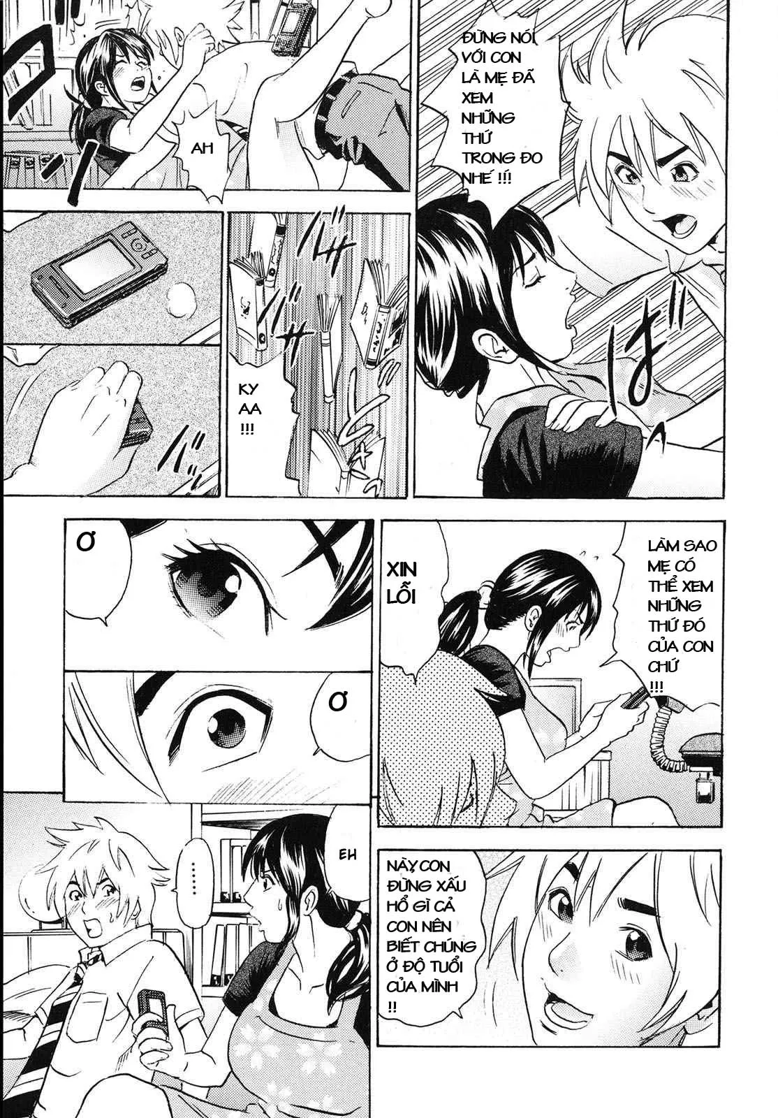 HentaiVN.net - Ảnh 3 - H Time With Mother And Son [Mother And Son Swip Swap] - Oneshot