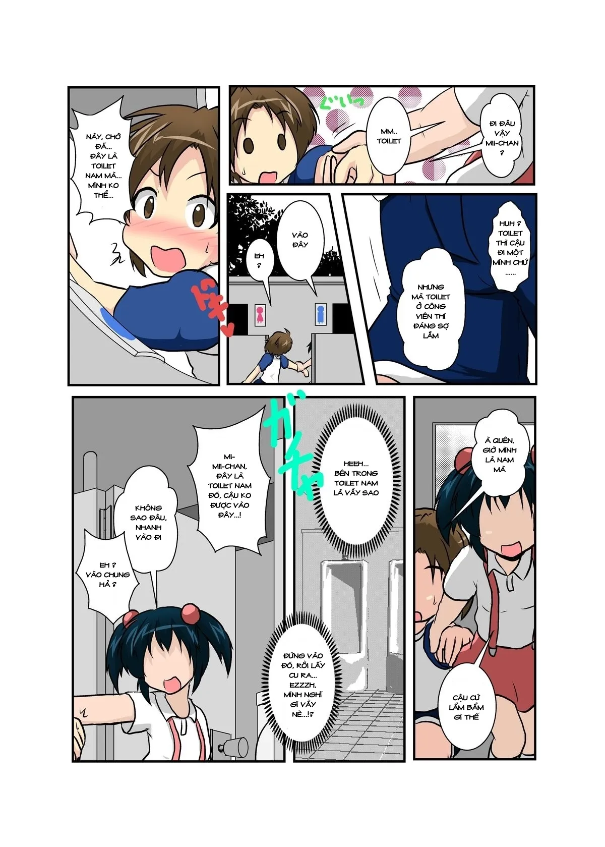 HentaiVN.net - Ảnh 3 - Sekaijuu ga Moshi Irekawari de Afurete Itara [If I Could Change The World] - Chap 2