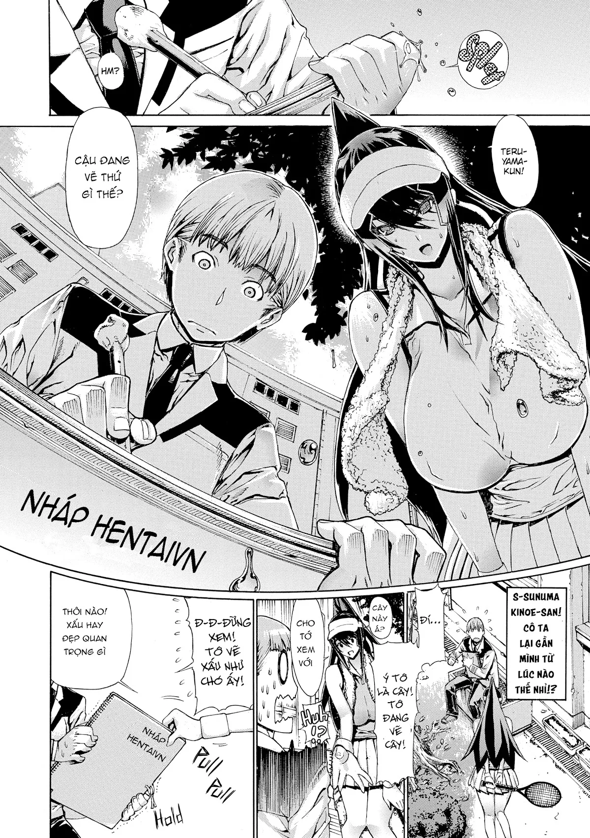 HentaiVN.net - Ảnh 4 - Ecchi Sketch! - Chap 1: Ecchi Sketch!