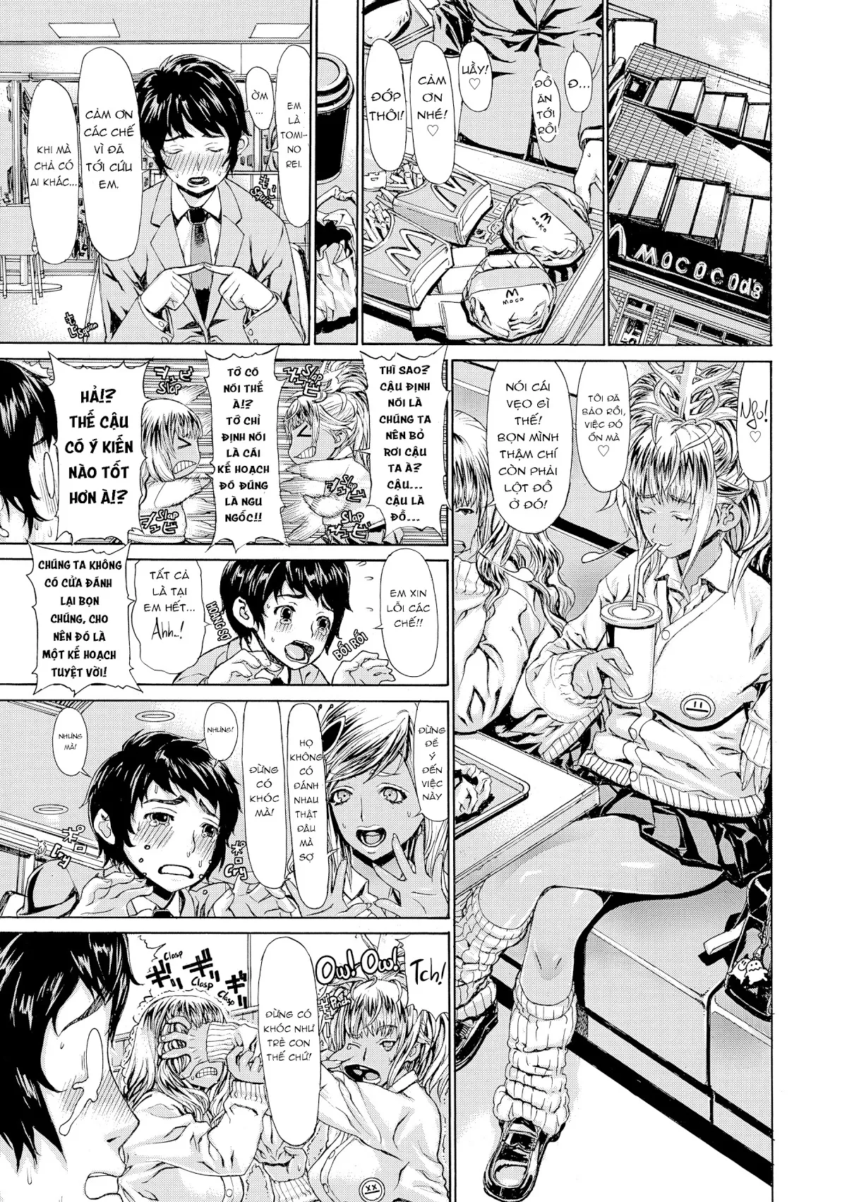 HentaiVN.net - Ảnh 3 - Ecchi Sketch! - Chap 2 Dark Third Year Students