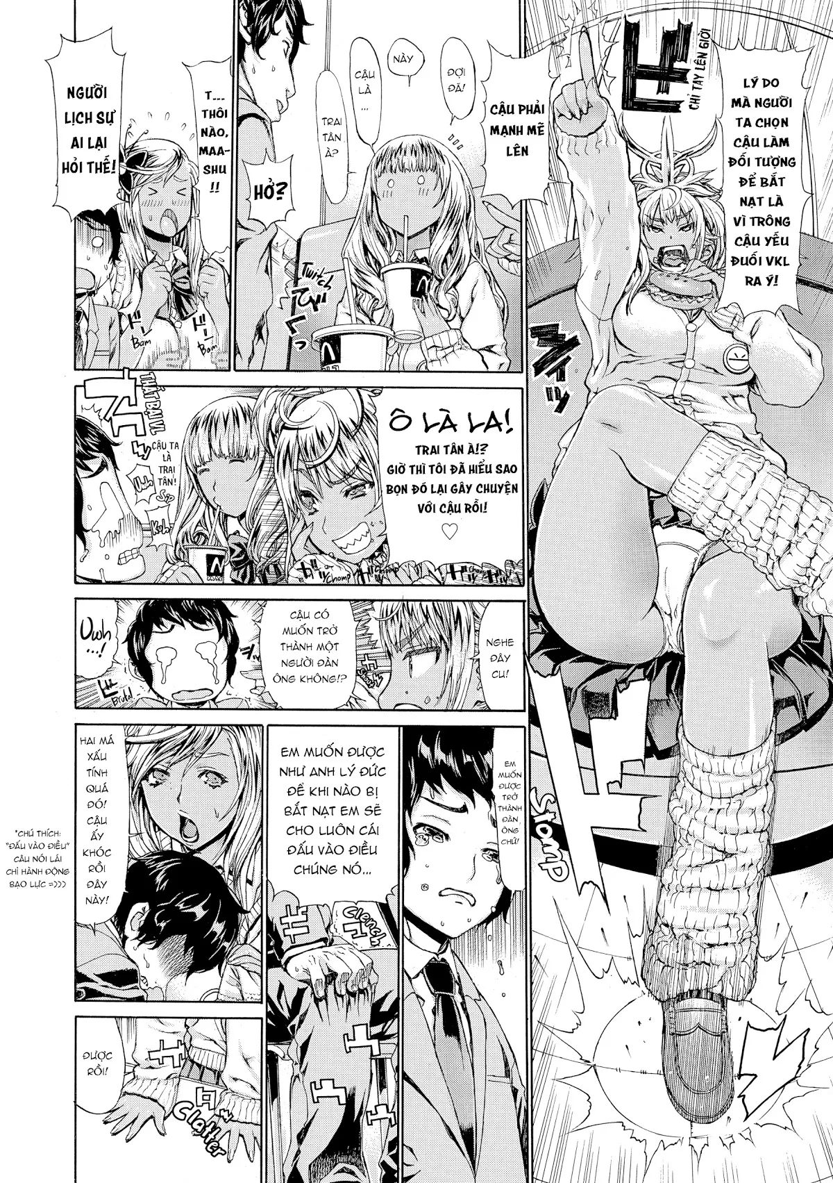 HentaiVN.net - Ảnh 4 - Ecchi Sketch! - Chap 2 Dark Third Year Students