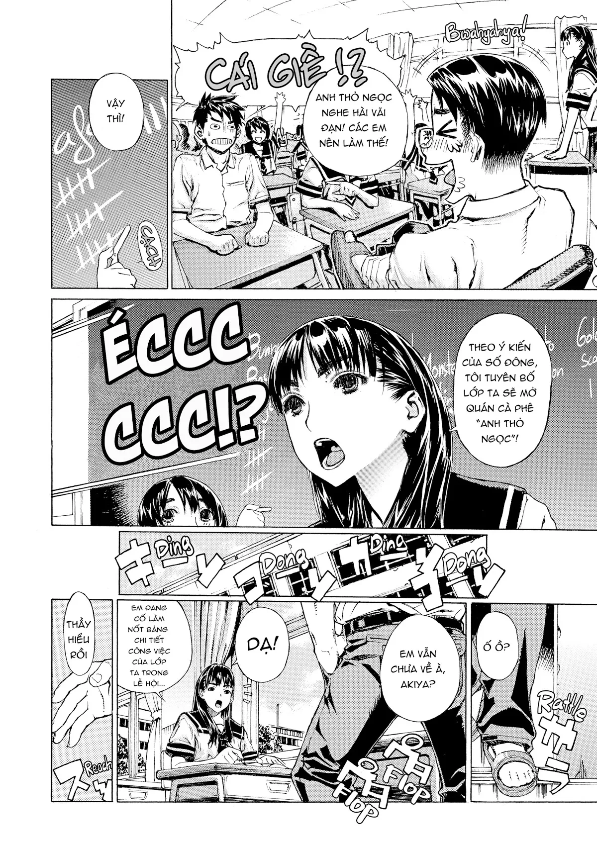 HentaiVN.net - Ảnh 4 - Ecchi Sketch! - Chap 4 Black-Haired Bunny Girl Part 1
