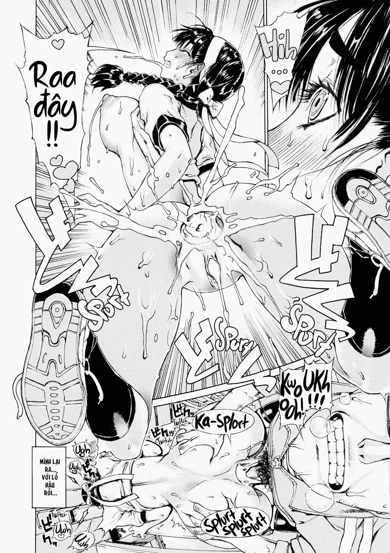 HentaiVN.net - Ảnh 22 - Ecchi Sketch! - Chap 6 Black-Haired Bloomers