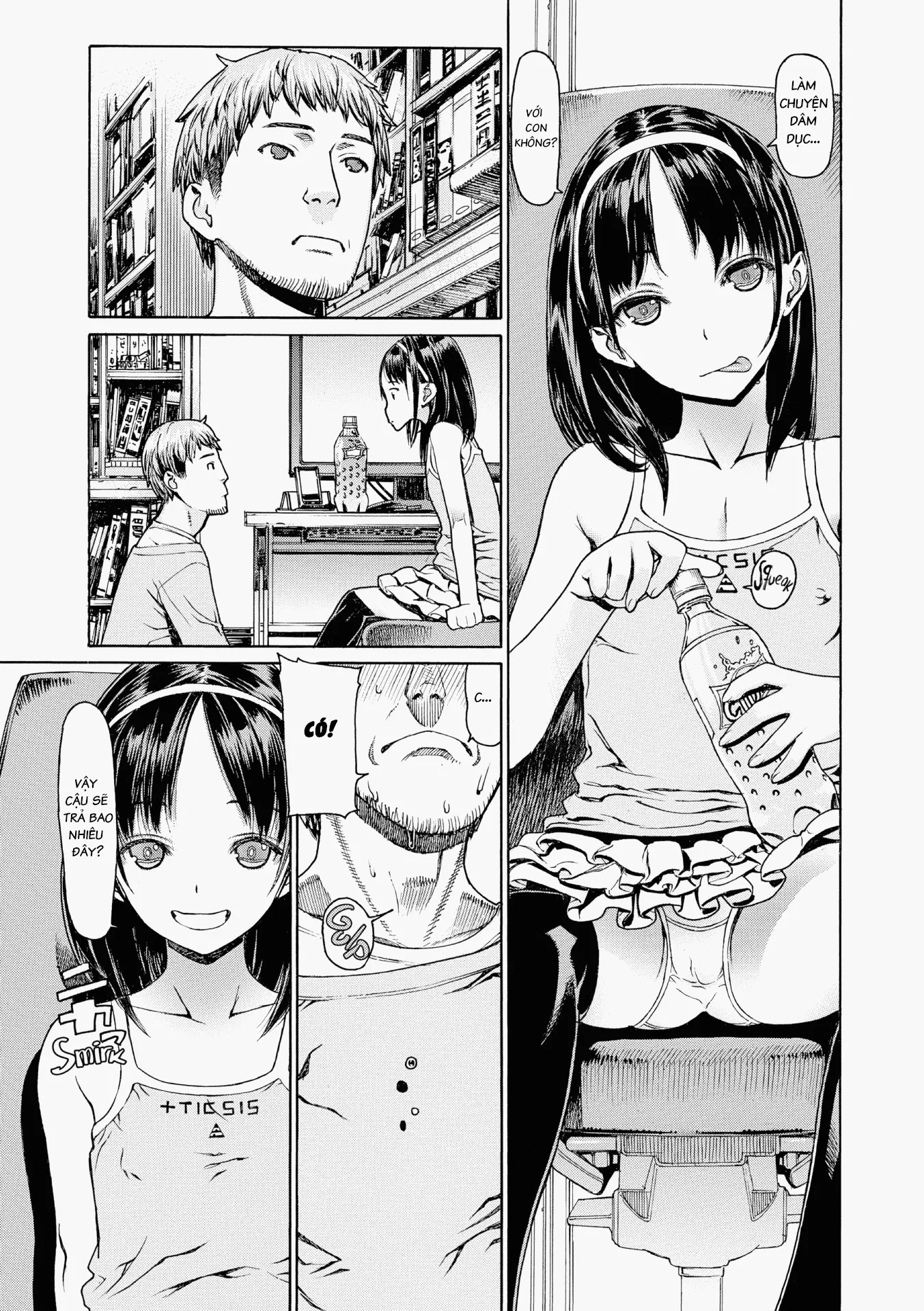 HentaiVN.net - Ảnh 3 - Ecchi Sketch! - Chap 7 My Niece Found My Peep Shots!!