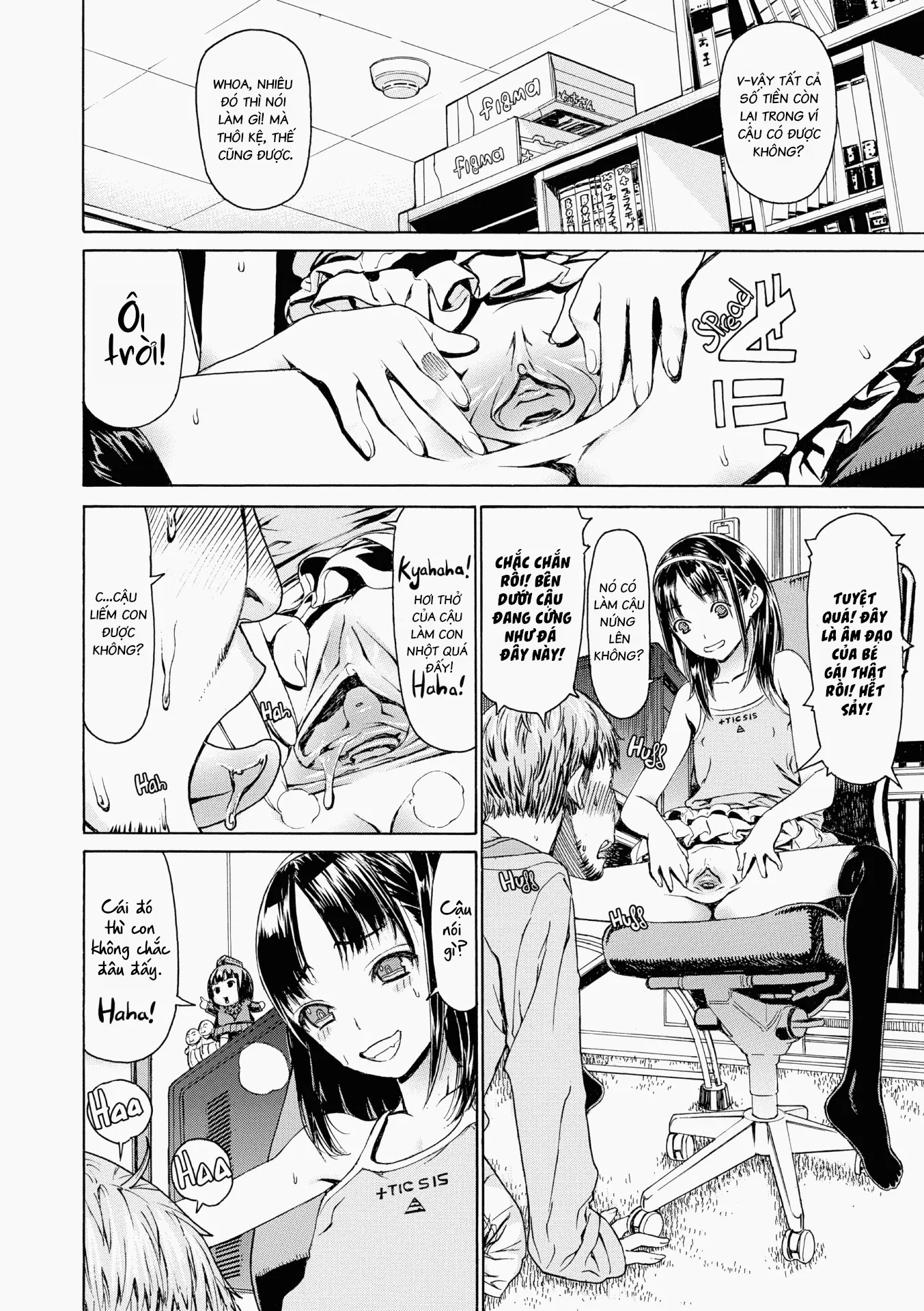 HentaiVN.net - Ảnh 4 - Ecchi Sketch! - Chap 7 My Niece Found My Peep Shots!!