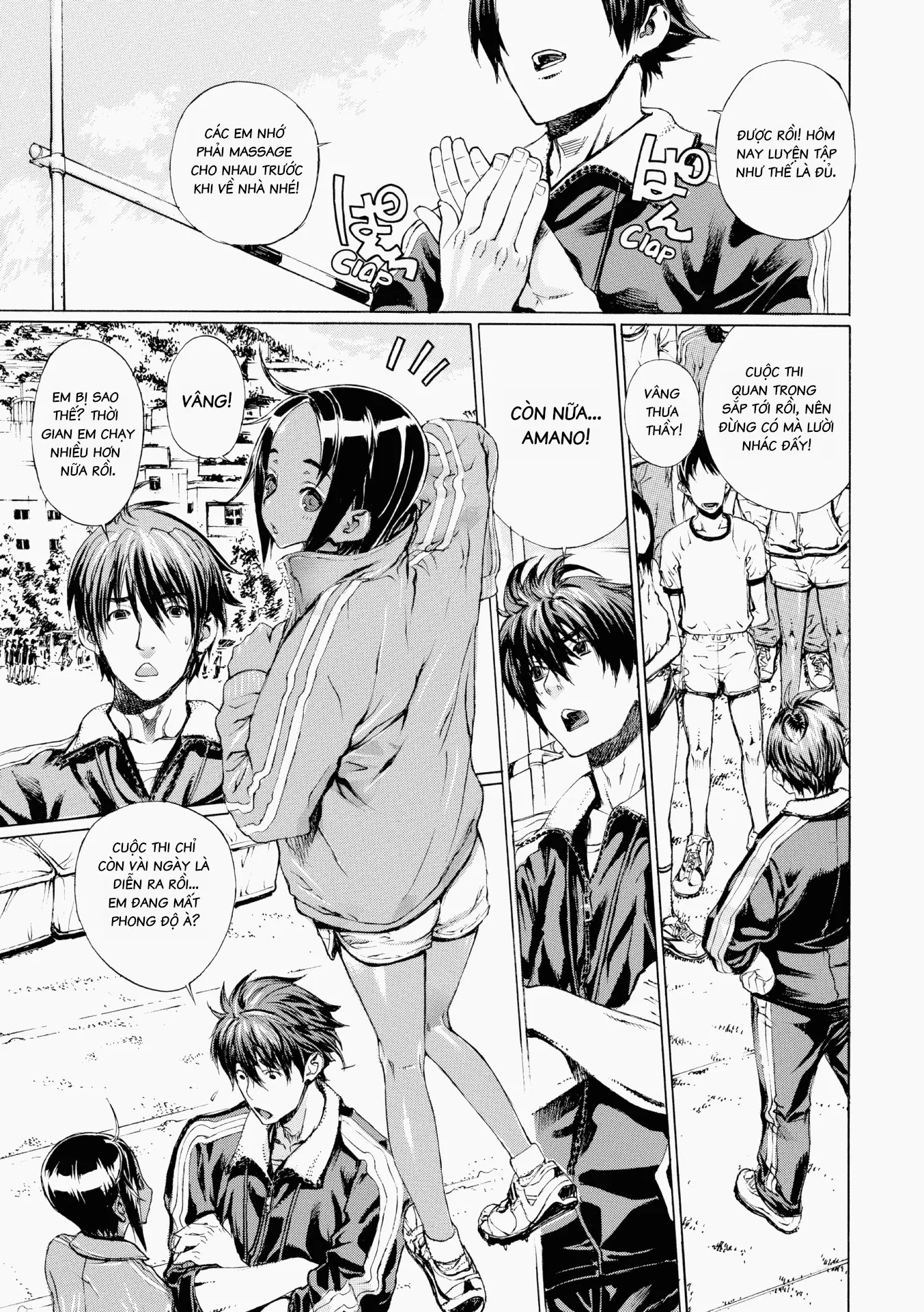 HentaiVN.net - Ảnh 3 - Ecchi Sketch! - Chap 10 Track Girl