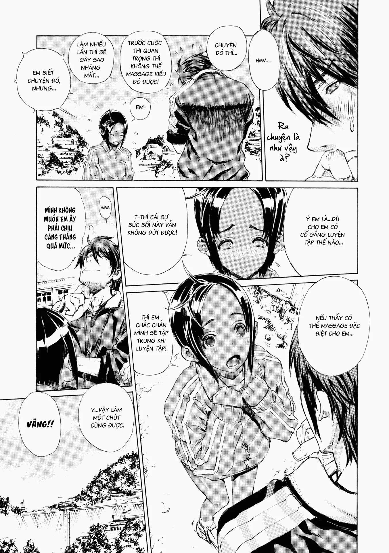HentaiVN.net - Ảnh 5 - Ecchi Sketch! - Chap 10 Track Girl