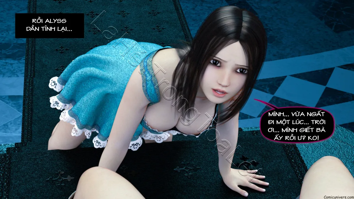 HentaiVN.net - Ảnh 13 - Alyss điên loạn 6: kết thúc giấc mơ [Mad Alyss 6: dream's end] - Tập 1