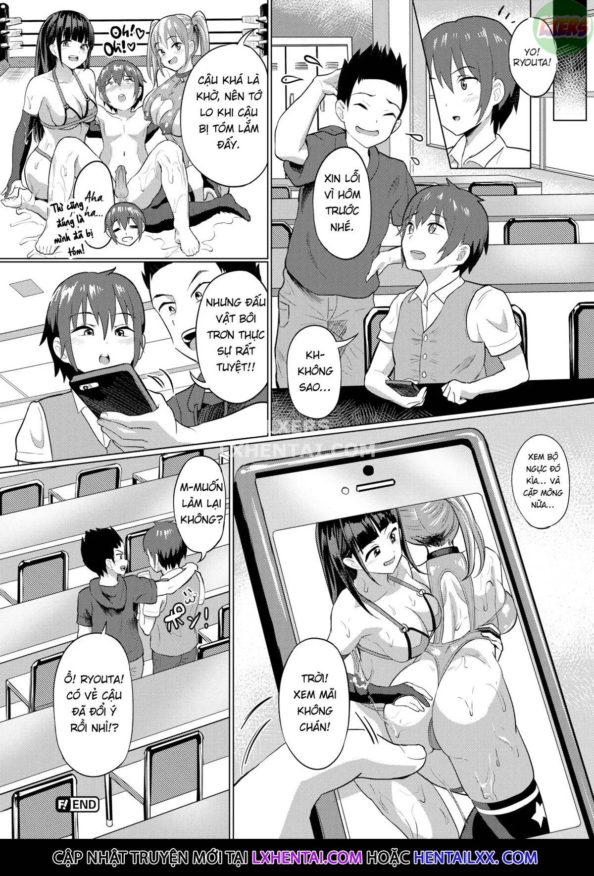 HentaiVN.net - Ảnh 22 - Nuru ❤ Lover! - Chap 4