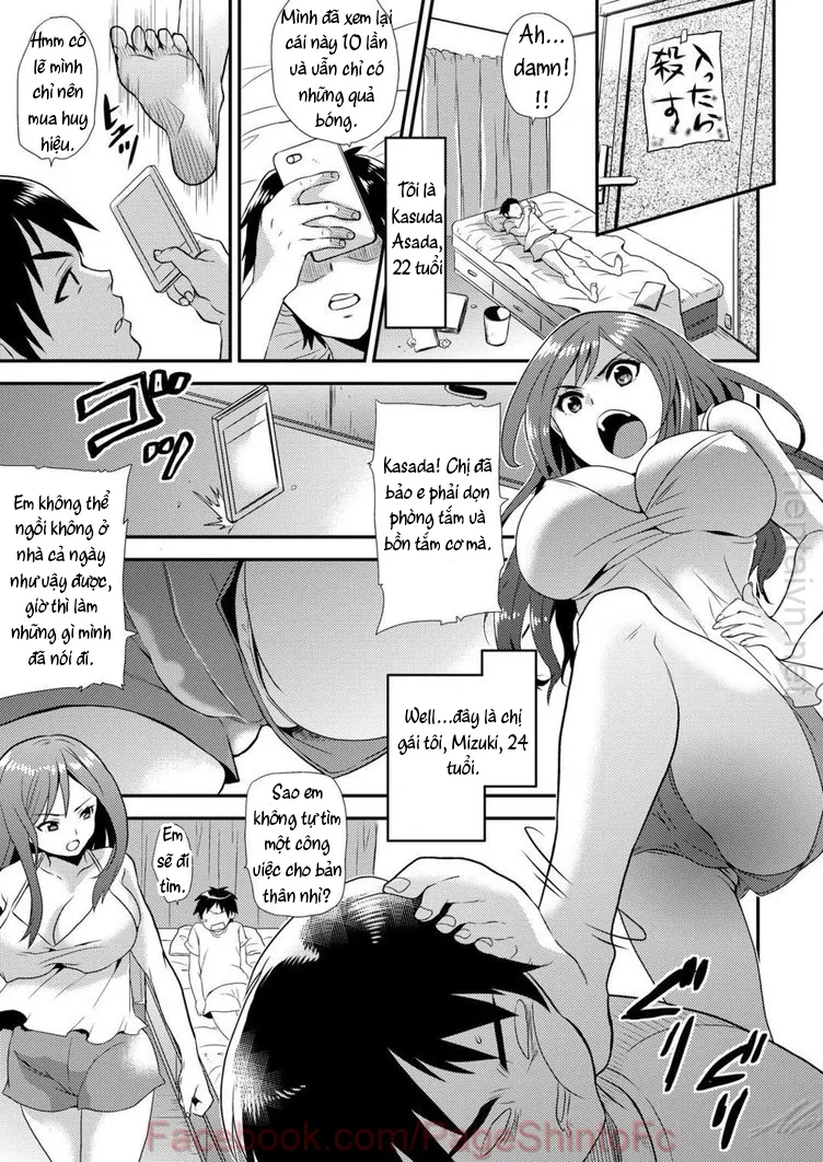 HentaiVN.net - Ảnh 3 - Maji De Bitch Na Ana Aneki Ga Konna Ni Erokatta Nante! [Maji De Bitch Na Ana ~Aneki Ga Konna Ni Erokatta Nante!~ 2] - Chap 1