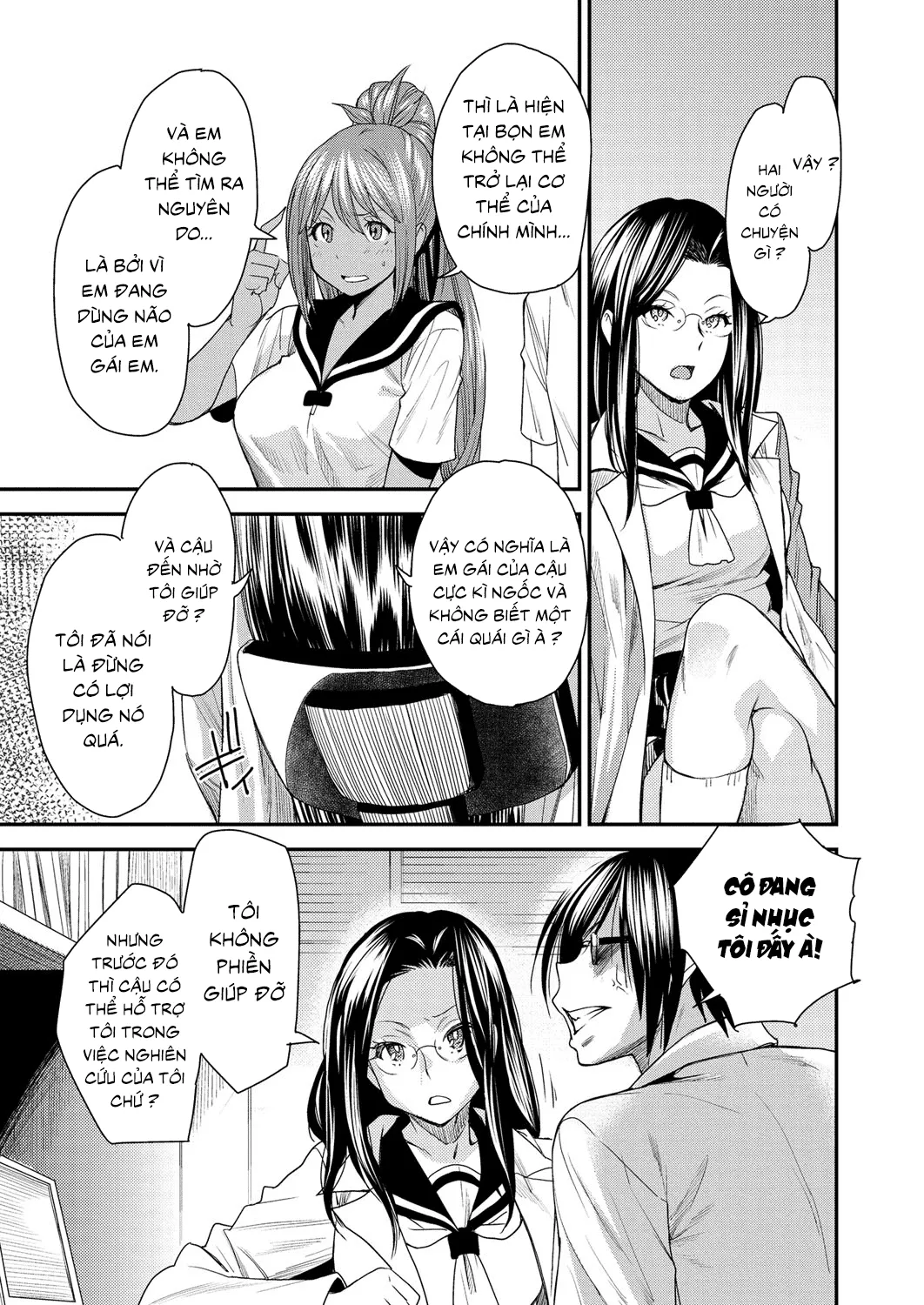 HentaiVN.net - Ảnh 8 - Torikae Appli [Body SwApp] - Chap 5: Body SwApp Ver 5.0