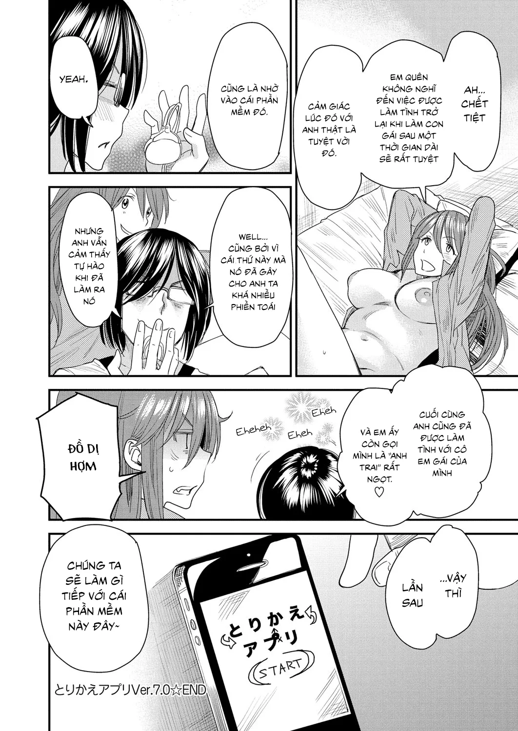 HentaiVN.net - Ảnh 21 - Torikae Appli [Body SwApp] - Chap 7: Body SwApp Ver 7.0