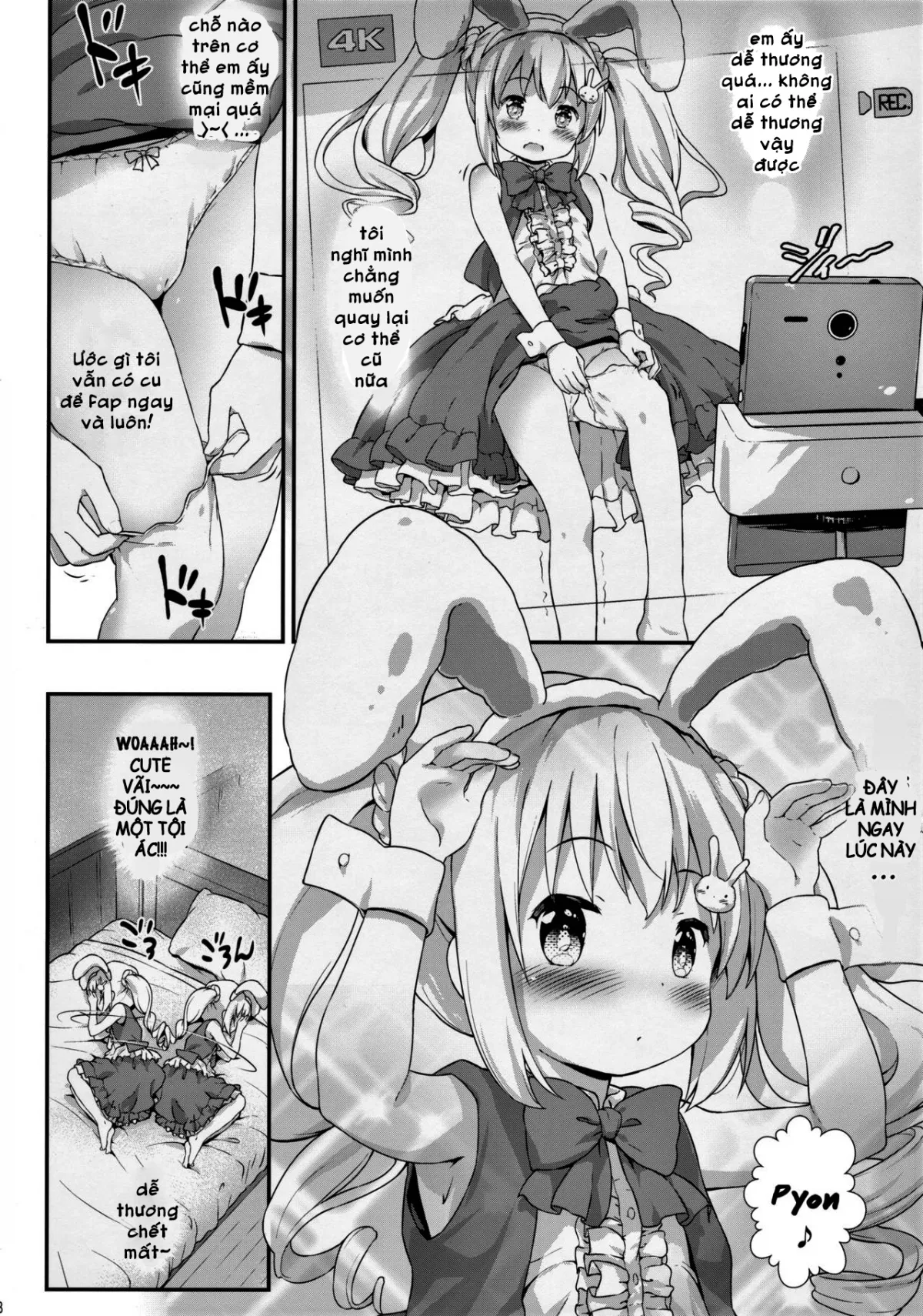 HentaiVN.net - Ảnh 8 - Chino-chan Hajimemashita!! (Gochuumon wa Usagi desu ka?) [とろ娘13 チノちゃんはじめました!! (ご注文はうさぎですか?) ; Toro Musume 13; Toro Musume 13 Chino-Chan Hajimemashita!!] - Chap 1