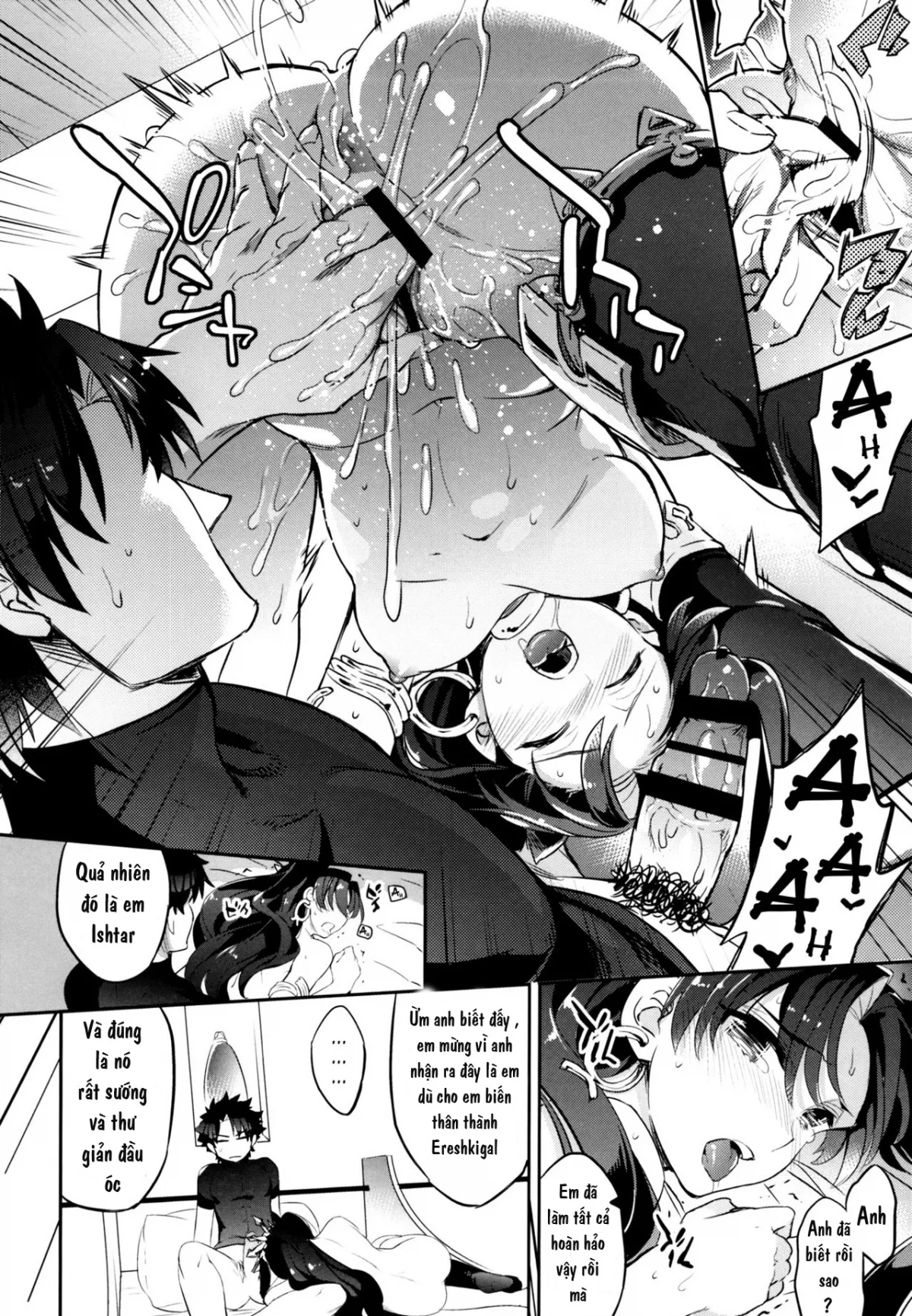 HentaiVN.net - Ảnh 13 - Megami-sama no Hajimete Ereshkigal no Baai (Fate/Grand Order) [C9-33 Megami-Sama No Hajimete Ereshkigal No Baai] - Oneshot