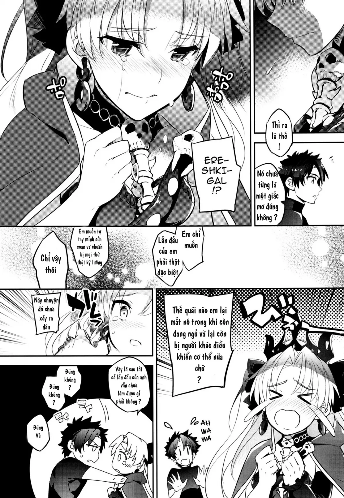 HentaiVN.net - Ảnh 15 - Megami-sama no Hajimete Ereshkigal no Baai (Fate/Grand Order) [C9-33 Megami-Sama No Hajimete Ereshkigal No Baai] - Oneshot