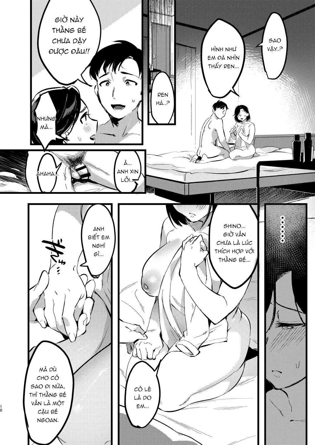 HentaiVN.net - Ảnh 9 - Làm thế nào để con trai chấp nhận tôi? [Divorced With Children; Batsu Ichi Ko Mochi; バツイチ子モチ] - Chap 1