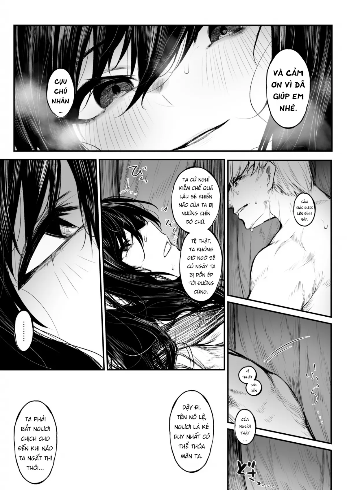 HentaiVN.net - Ảnh 13 - Khóa huấn luyện thợ săn quỷ [Jikkuri Choukyou sarechau Haraiya] - Oneshot