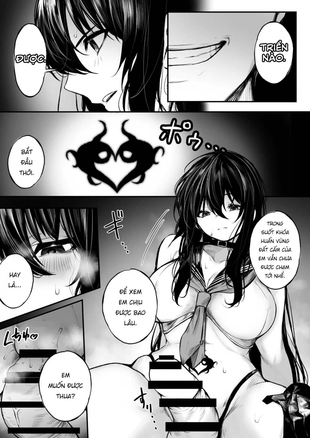 HentaiVN.net - Ảnh 9 - Khóa huấn luyện thợ săn quỷ [Jikkuri Choukyou sarechau Haraiya] - Oneshot