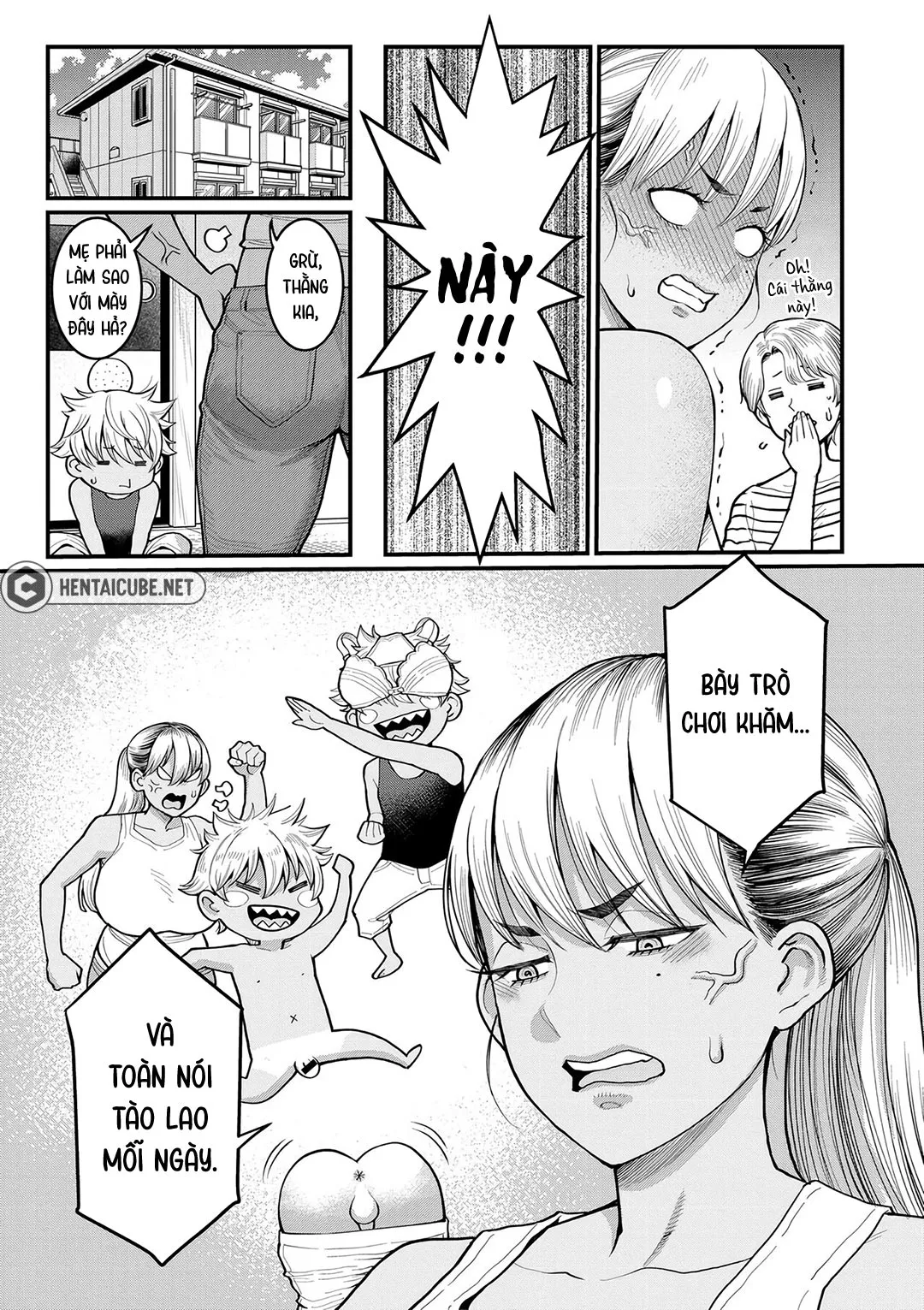 HentaiVN.net - Ảnh 4 - Trừng phạt thằng con trời đánh - Oneshot