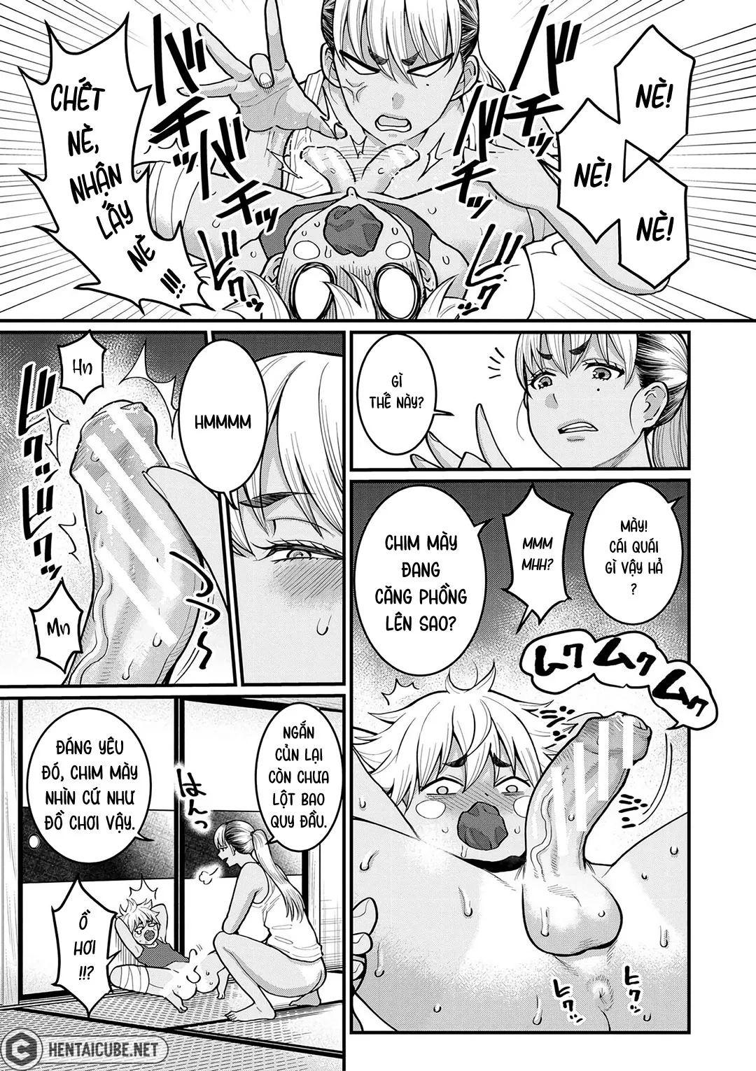 HentaiVN.net - Ảnh 8 - Trừng phạt thằng con trời đánh - Oneshot