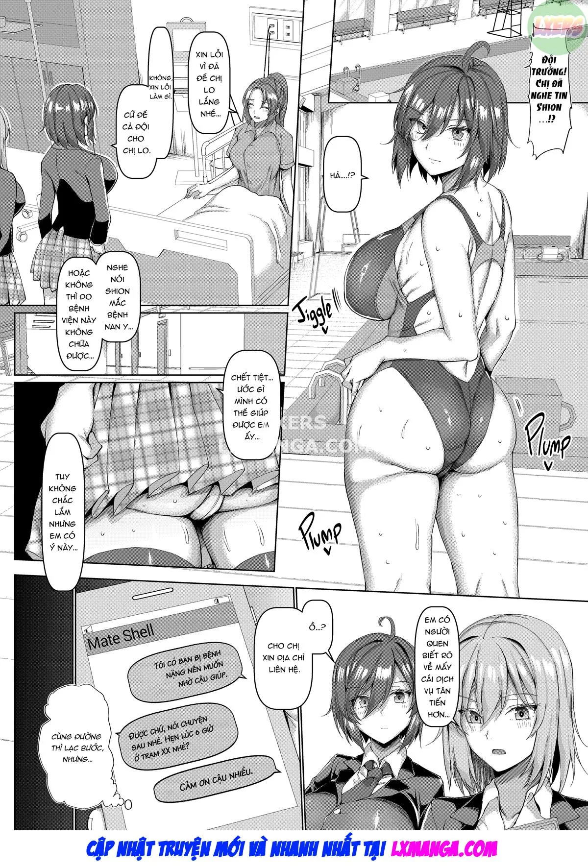 HentaiVN.net - Ảnh 10 - Kyouei Joshi to Nikushoku Danshi no Waisetsu na Mitsuyaku - Oneshot