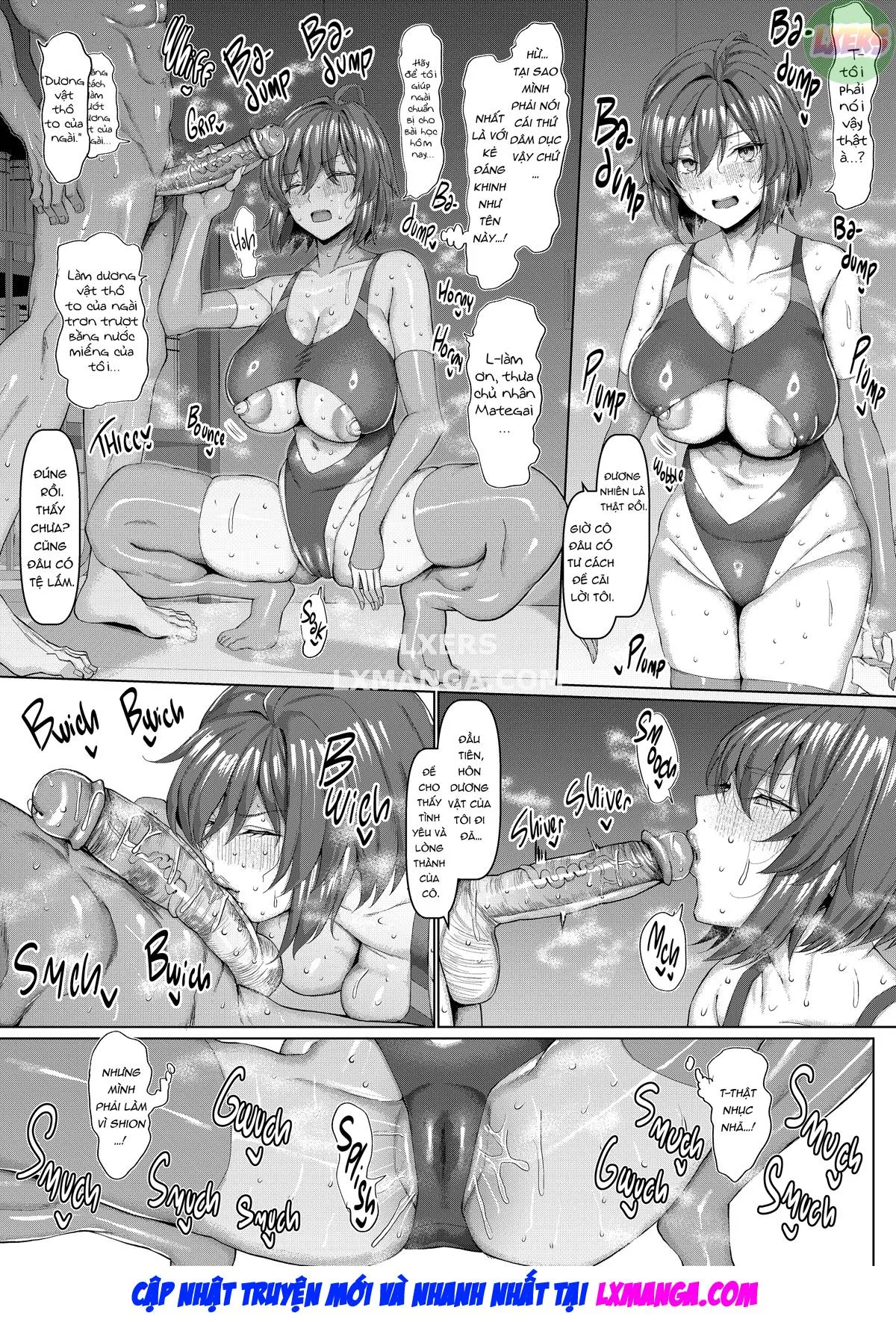 HentaiVN.net - Ảnh 29 - Kyouei Joshi to Nikushoku Danshi no Waisetsu na Mitsuyaku - Oneshot