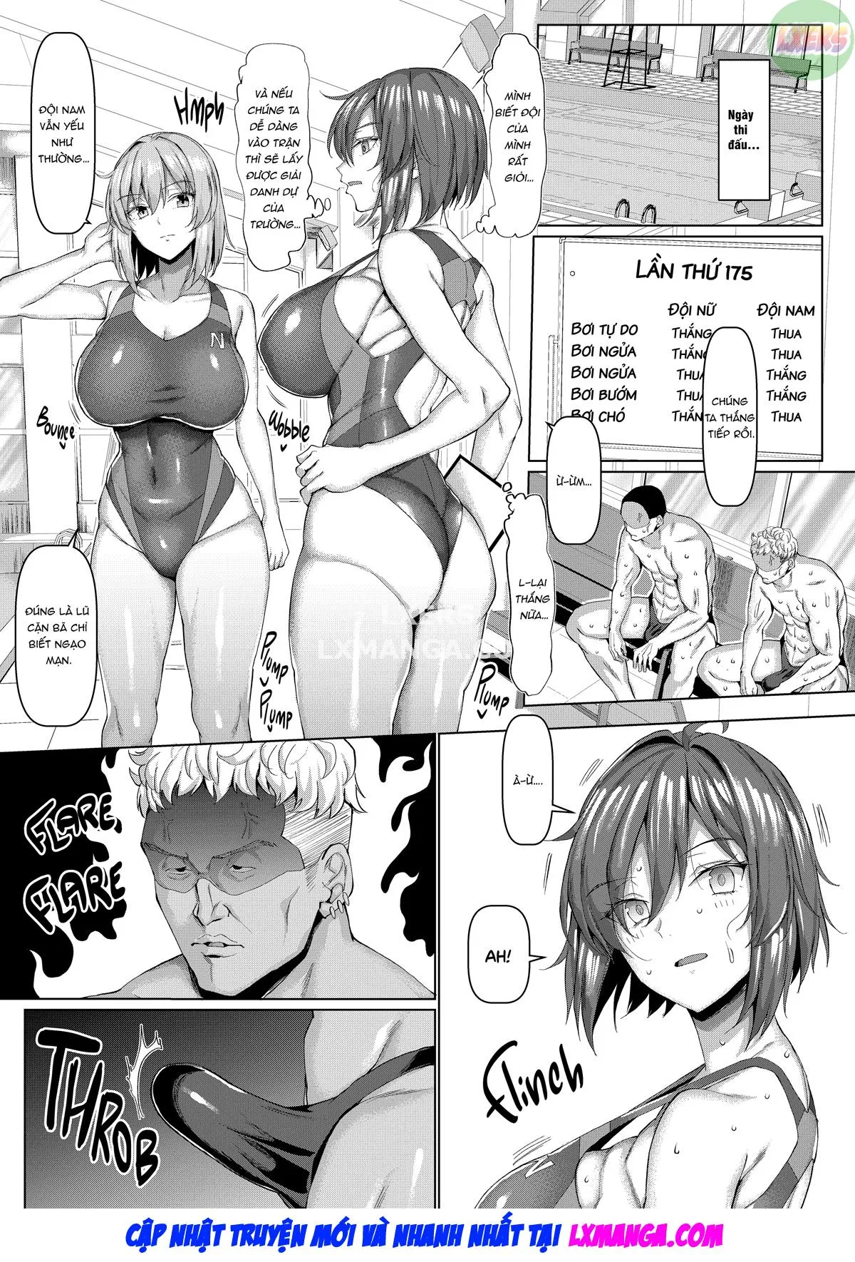 HentaiVN.net - Ảnh 46 - Kyouei Joshi to Nikushoku Danshi no Waisetsu na Mitsuyaku - Oneshot
