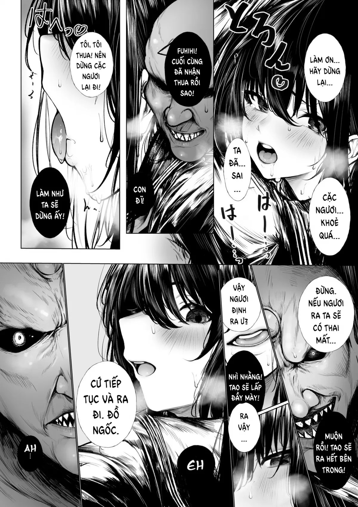 HentaiVN.net - Ảnh 11 - Không thể nào người trừ quỷ có thể thua một tên tiểu Oni. [Futsuya wa Kooni ni Nanka Makenai Haiboku; No Way an Exorcist Could Lose to a Little Oni] - Oneshot